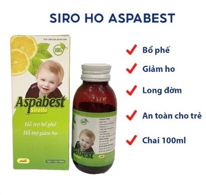 Siro Ho Bổ phế Aspabest